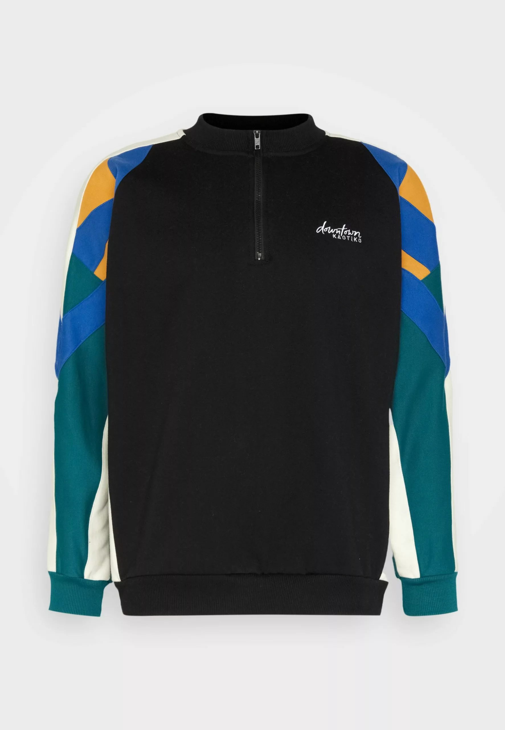 Kaotiko Crew Keoni Unisex - Sweater - Black/Azafran/Royal 7 Kaotiko Crew Keoni Unisex - Sweater - Black/Azafran/Royal - Afbeelding 5