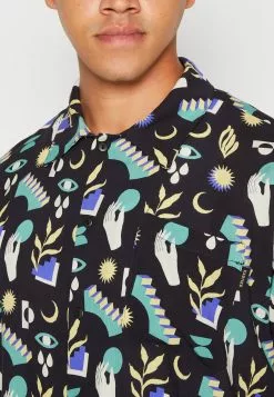 Kaotiko Shirt Minimal Unisex - Overhemdblouse - Black -Kaotiko Winkel 0695dc55d72341d3ae9968858bd8c342