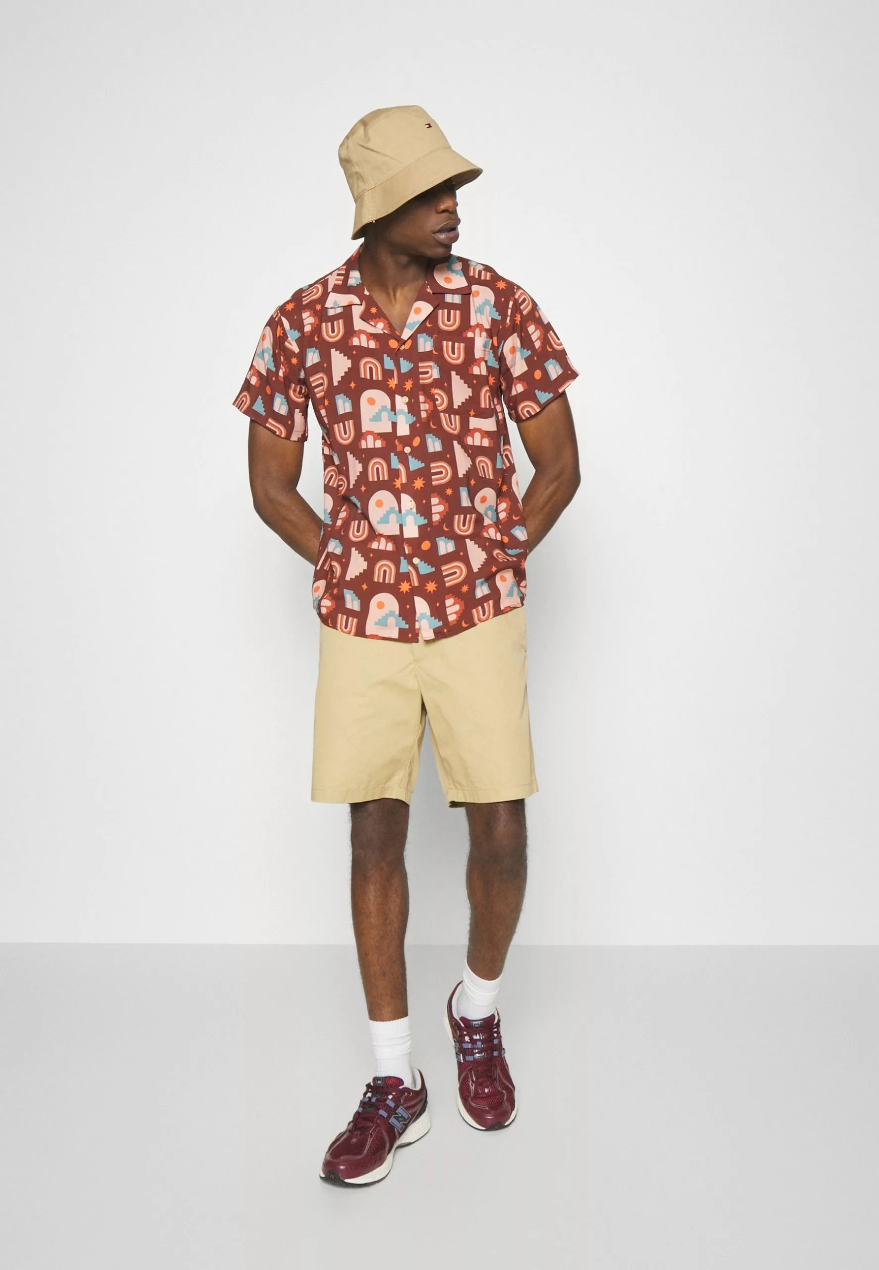 Kaotiko Boho Unisex - Overhemd - Brown 4 Kaotiko Boho Unisex - Overhemd - Brown - Afbeelding 2