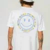 Kaotiko Smile - T-Shirt Print - Blanco -Kaotiko Winkel 087aa4b70fdb4eadac682f776f60517c
