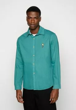 Kaotiko Washed Snake Unisex - Overhemd - Steel