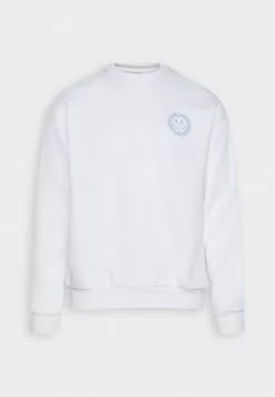 Kaotiko Crew Smile - Sweater - White -Kaotiko Winkel 0f0eac1340444260a247e2c1ae46b3df