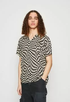 Kaotiko Shirt Studio 54 Unisex - Overhemd - Black/Ivory