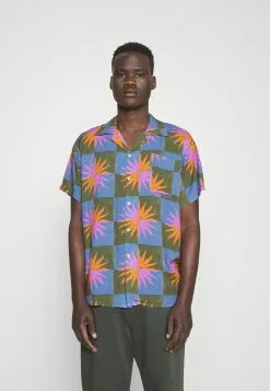 Kaotiko Shirt Sun Check - Overhemd - Purple