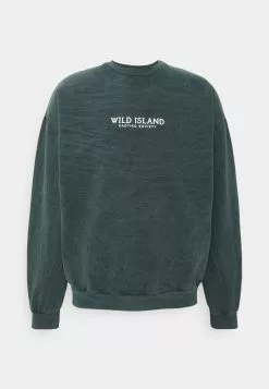 Kaotiko Crew Tie Dye Wild Island - Sweater - Mucha Arena Verde Bosque