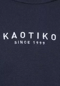 Kaotiko Crew Benton - Sweater - Navy/Green/Grape -Kaotiko Winkel 1a548d0a4eac457c83c0010734b3bb9e