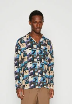 Kaotiko Camisa Tunisia Unisex - Overhemdblouse - Blue