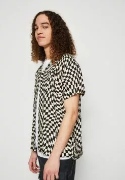 Kaotiko Shirt Studio 54 Unisex - Overhemd - Black/Ivory -Kaotiko Winkel 27a8cbce067742909eeba80550ad6320