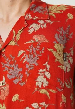 Kaotiko Carnation Unisex - Overhemdblouse - Red -Kaotiko Winkel 2803e3aaa606410a9910c71759fa0f64