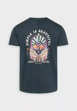 Kaotiko Simple Is Beautiful Unisex - T-Shirt Print - Navy -Kaotiko Winkel 281a38587c8845598d193d887a55ae32