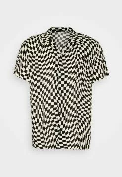 Kaotiko Shirt Studio 54 Unisex - Overhemd - Black/Ivory -Kaotiko Winkel 2c25abba8f7948edb4f95afcedde3895