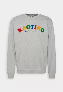 Kaotiko Crew Helder Unisex - Sweater - Grey -Kaotiko Winkel 2ce42667a166424488ee06bed7181733