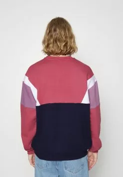 Kaotiko Crew Westport Unisex - Sweater - Burgundy/Navy -Kaotiko Winkel 2dc817d649ec420ca049d2985823e4e1