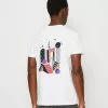 Kaotiko Washed Dreamlike Unisex - T-Shirt Print - White -Kaotiko Winkel 34de6a508a70461592d46acce5bf52d6