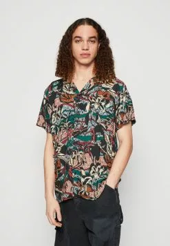 Kaotiko Shirt Amazonas Unisex - Overhemdblouse - Red