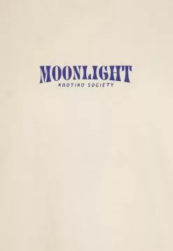 Kaotiko Washed Moonlight Unisex - T-Shirt Print - Ivory -Kaotiko Winkel 3622f460781443749c193a509904bdff