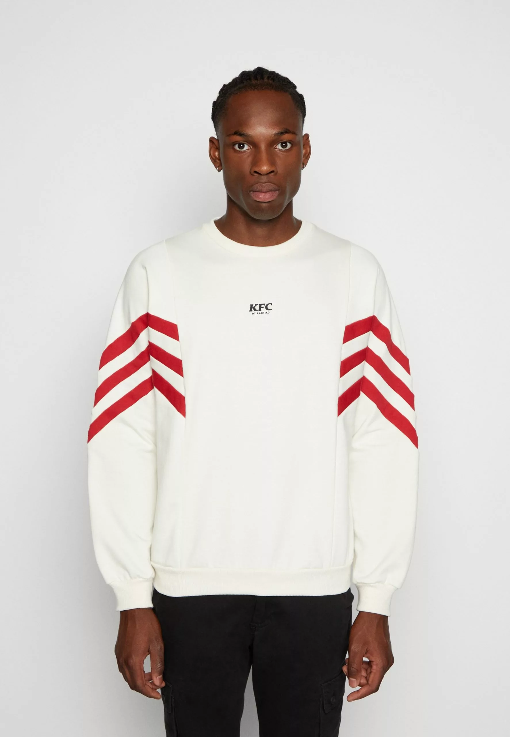 Crew Clint Kfc By Kaotiko - Sweater - Ivory/Rubi 3 Crew Clint Kfc By Kaotiko - Sweater - Ivory/Rubi