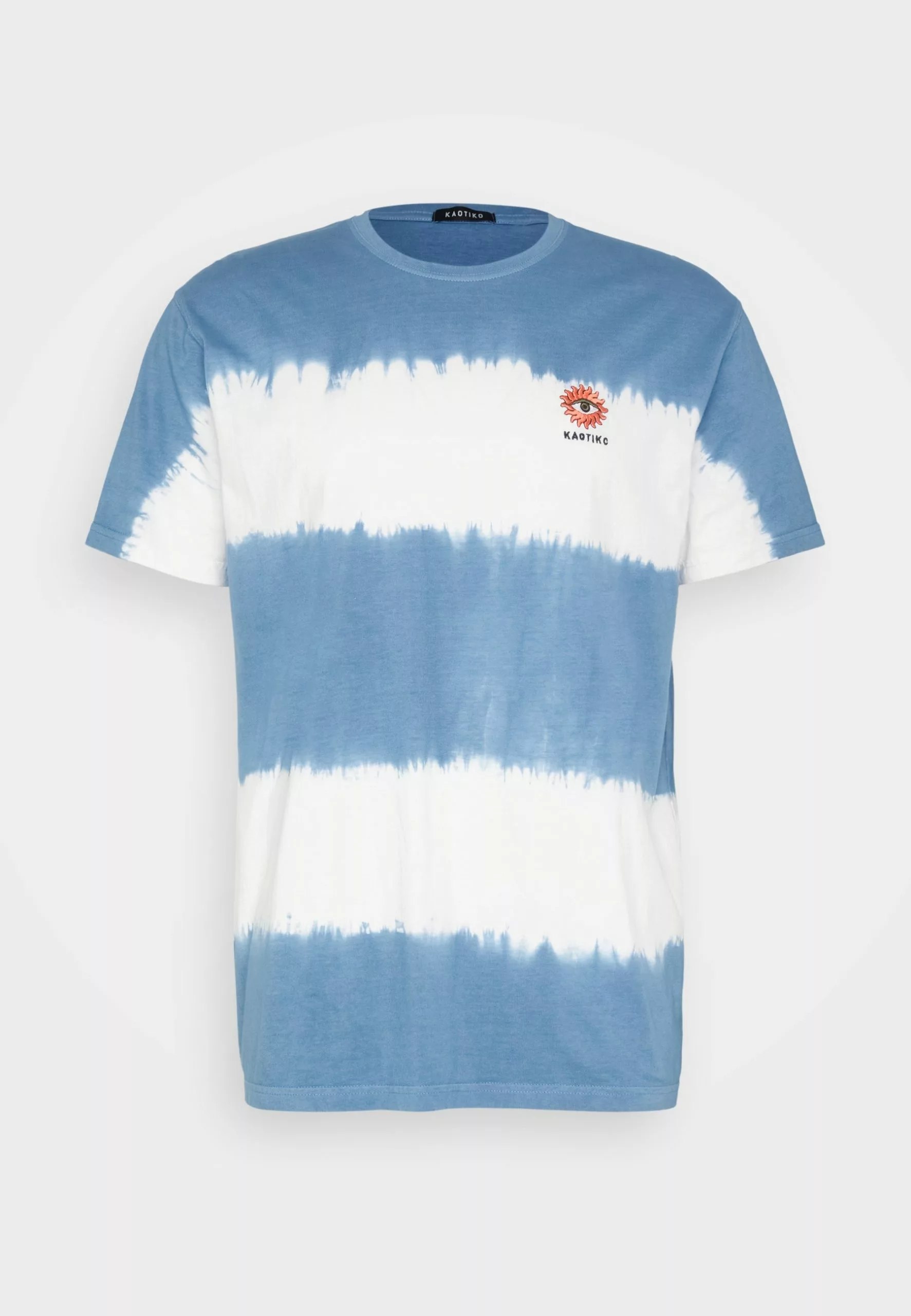 Kaotiko Tie Dye Sun Unisex - T-Shirt Print - Blue 7 Kaotiko Tie Dye Sun Unisex - T-Shirt Print - Blue - Afbeelding 5