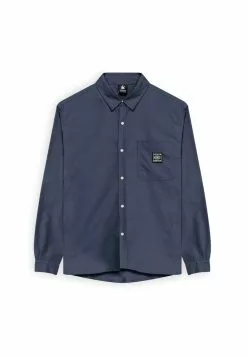 Kaotiko Unisex Roger - Overhemd - Navy Blue 10 Kaotiko Unisex Roger - Overhemd - Navy Blue -Kaotiko Winkel 3dbc91774f664cfa954a6e38126641cd