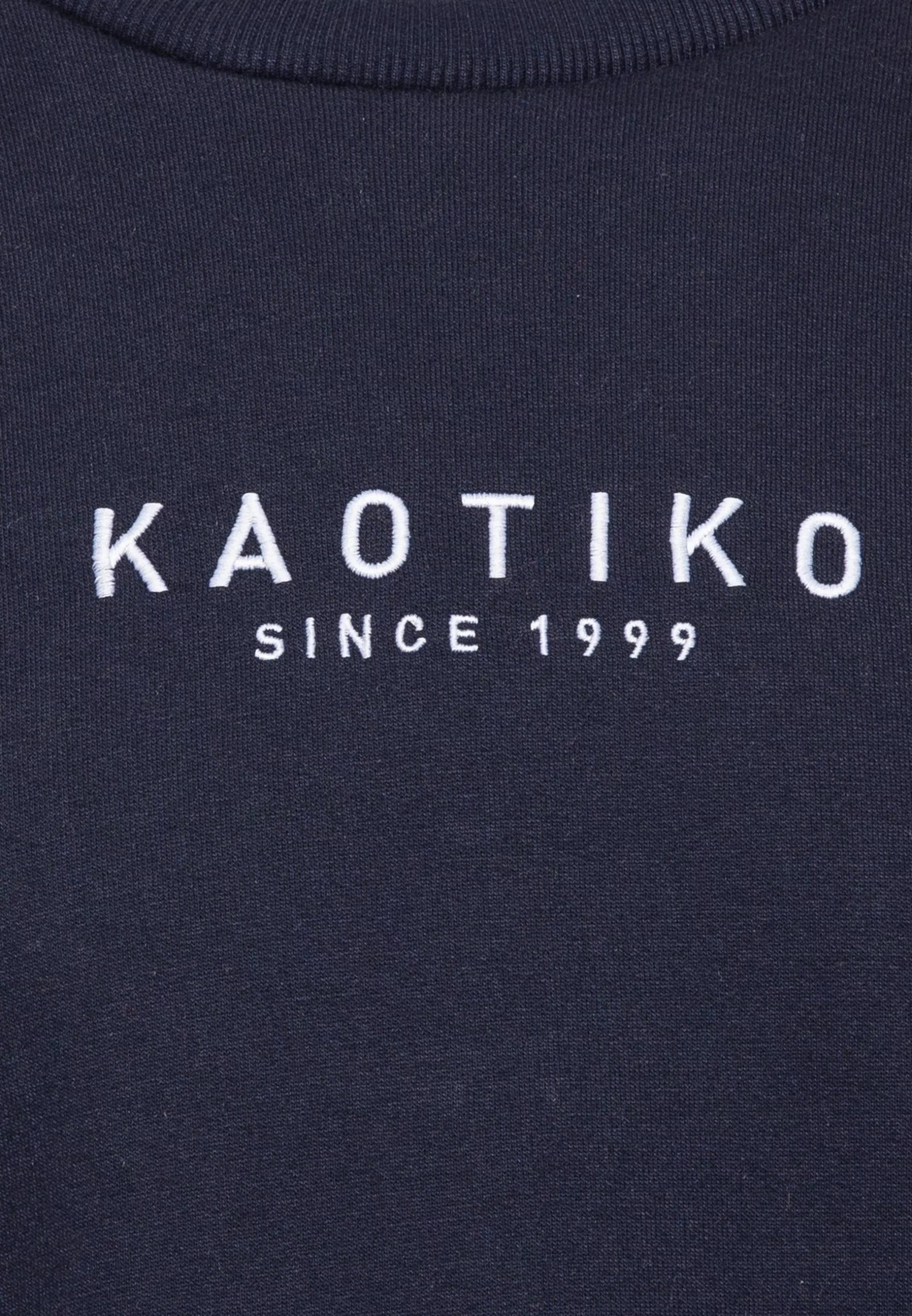 Kaotiko Crew Benton Unisex - Sweater - Navy/Steel/Vanila/White/Navy 5 Kaotiko Crew Benton Unisex - Sweater - Navy/Steel/Vanila/White/Navy - Afbeelding 3