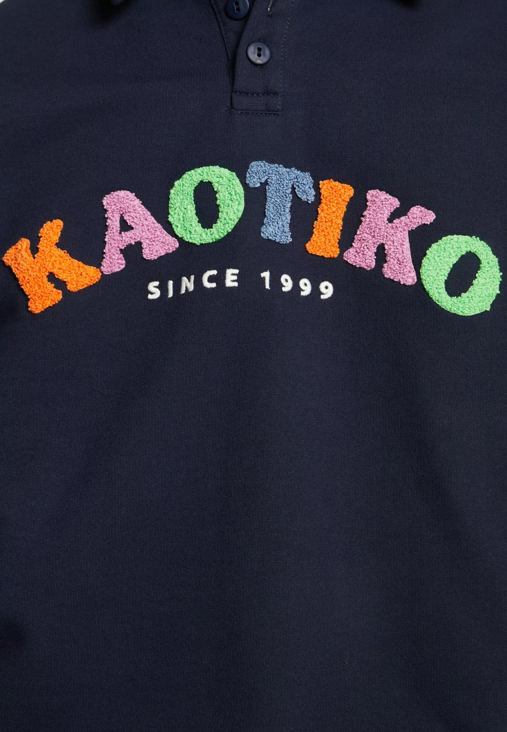 Kaotiko Crew Darel Unisex - Sweater - Navy 8 Kaotiko Crew Darel Unisex - Sweater - Navy - Afbeelding 6