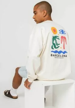 Kaotiko Barcelona - Sweater - Elfenbein -Kaotiko Winkel 479e7a86343f4fdcb818df29cd021c90