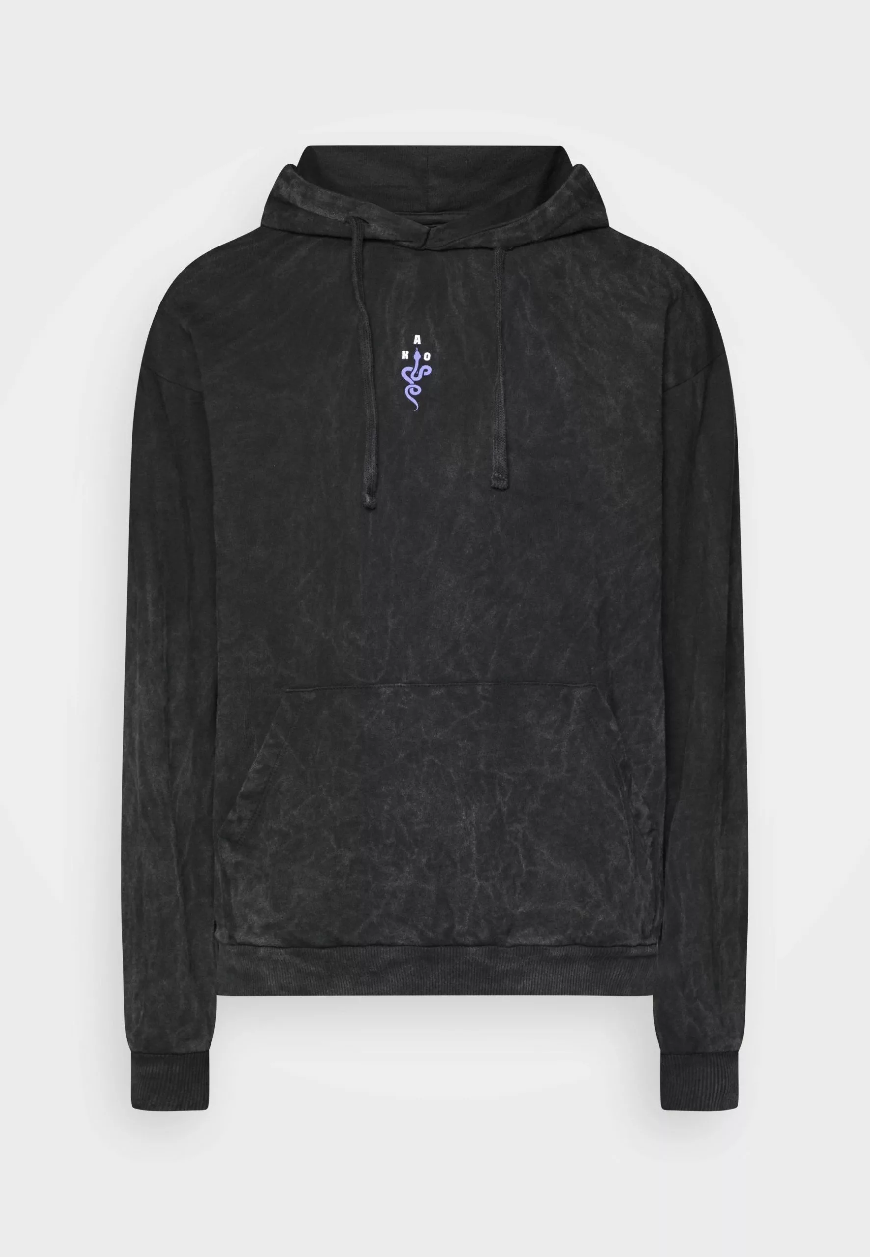 Kaotiko Cap Washed Luck Takes Hard Work - Sweater - Black 7 Kaotiko Cap Washed Luck Takes Hard Work - Sweater - Black - Afbeelding 5