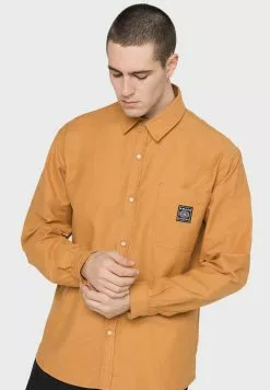 Kaotiko Unisex Roger - Overhemd - Mustard