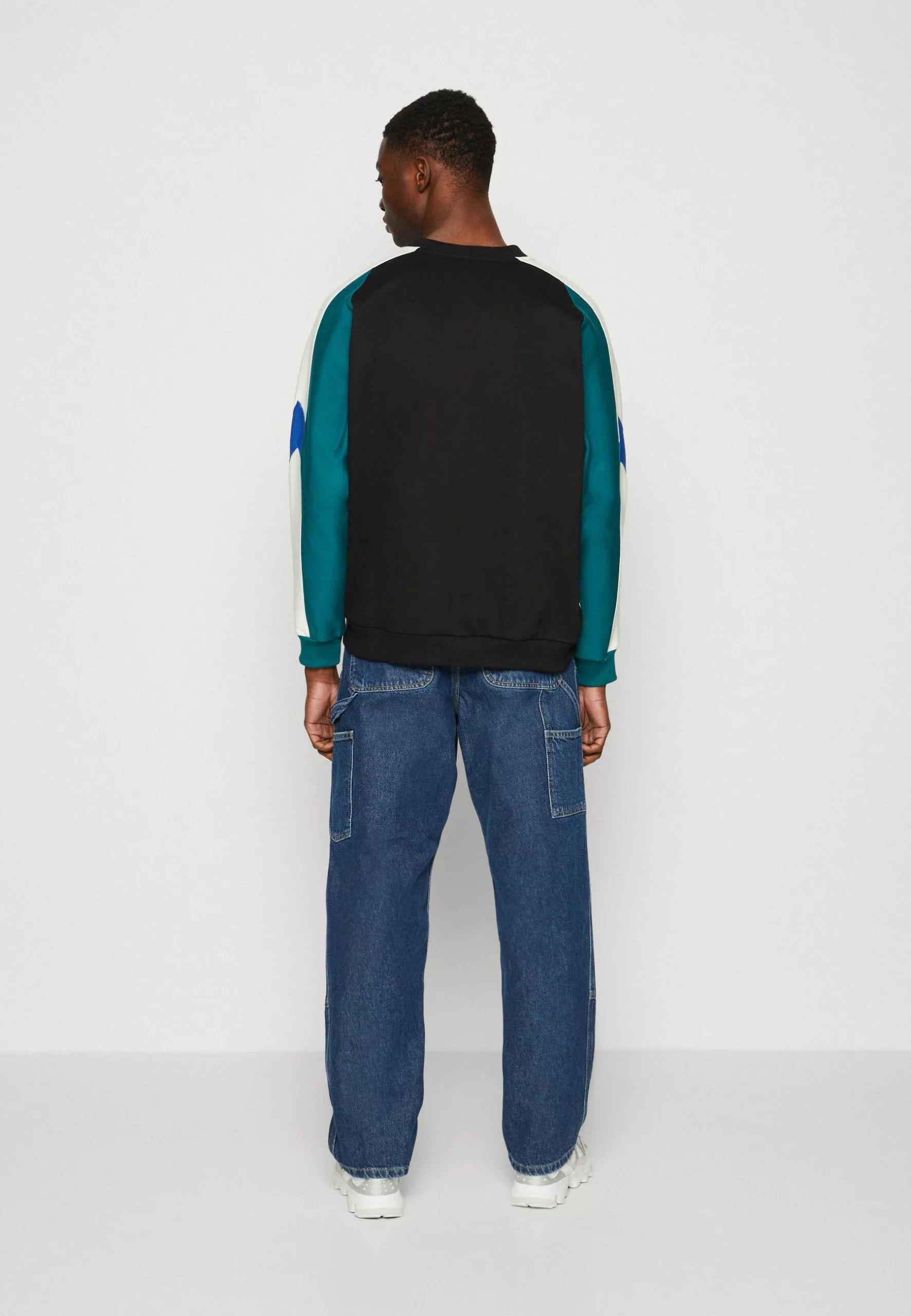 Kaotiko Crew Keoni Unisex - Sweater - Black/Azafran/Royal 5 Kaotiko Crew Keoni Unisex - Sweater - Black/Azafran/Royal - Afbeelding 3