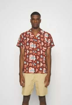 Kaotiko Boho Unisex - Overhemd - Brown