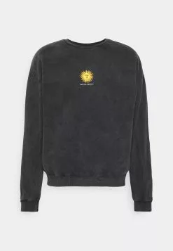 Kaotiko Crew Solar System Unisex - Sweater - Black