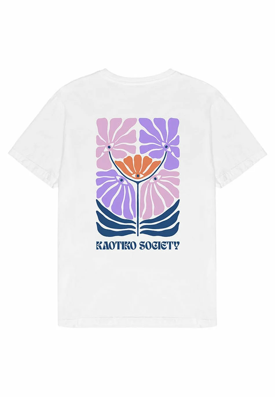 Kaotiko M C Tbc - T-Shirt Print - Navy 4 Kaotiko M C Tbc - T-Shirt Print - Navy - Afbeelding 2