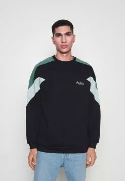 Kaotiko Crew Dru Unisex - Sweater Met Rits - Black/Heura/Cloud