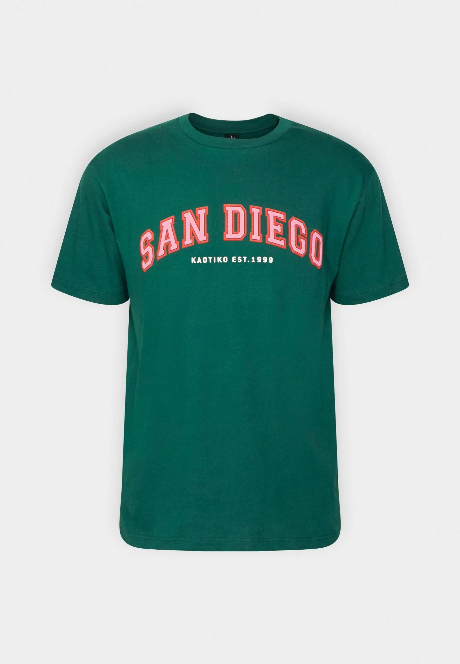 Kaotiko San Diego College Unisex - T-Shirt Print - Basil 6 Kaotiko San Diego College Unisex - T-Shirt Print - Basil - Afbeelding 4