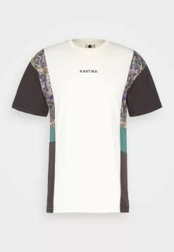 Kaotiko Memphis Unisex - T-Shirt Print - Ivory/Grey/Heura -Kaotiko Winkel 65ebb57d5104477b8edb673e017a3e17