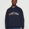 Kaotiko Crew Darel Unisex - Sweater - Navy -Kaotiko Winkel 66eb06e731954d1589f0e684316f6f38