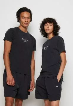 Kaotiko Washed Ramen - T-Shirt Print - Black -Kaotiko Winkel 69005f5825184b9f994df5469f798d8d