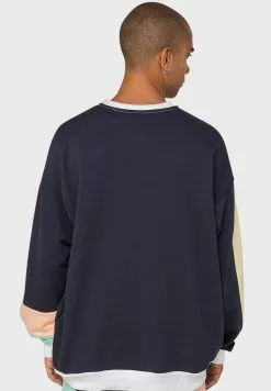 Kaotiko Unisex San Francisco - Sweater - Navy Blue -Kaotiko Winkel 6d64de4423284bc5b35dc7f1cde4abe5