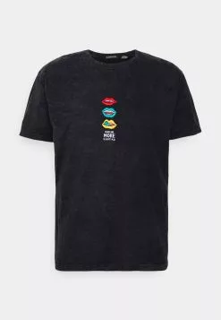 Kaotiko Washed Mouth Colors Unisex - T-Shirt Print - Black 14 Kaotiko Washed Mouth Colors Unisex - T-Shirt Print - Black -Kaotiko Winkel 6e14287ed455447c882380e57a6e12f8