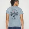 Kaotiko Washed Native Power Unisex - T-Shirt Print - Acero -Kaotiko Winkel 713f98b48bda4fa59ebcc2e3f27270a6