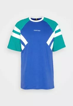 Kaotiko Levin Unisex - T-Shirt Print - Heura/Ivory/Steel -Kaotiko Winkel 78489b6235f049c0bb78f33bc115a834