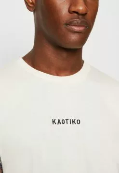 Kaotiko Memphis Unisex - T-Shirt Print - Ivory/Grey/Heura -Kaotiko Winkel 798360b1ec0d47d7a420013c5f6ba8ed