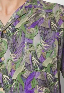 Kaotiko Shirt Bruselas Unisex - Overhemd - Purple -Kaotiko Winkel 814af96dc404415aac3c7f43de2b7537