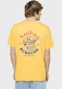 Kaotiko Washed Burguer - T-Shirt Print - Amarillo 15 Kaotiko Washed Burguer - T-Shirt Print - Amarillo -Kaotiko Winkel 875c77bd1afc4ce2b714cc2f7f9bbaba