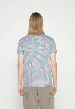 Kaotiko Tie Dye Bakari Unisex - T-Shirt Print - Malva/Niagara -Kaotiko Winkel 9489e1dc172c4ab18b23b48b35a26657