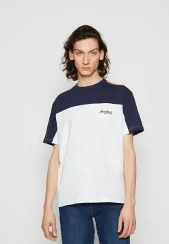 Kaotiko Elmo Unisex - T-Shirt Print - White/Navy/Malva