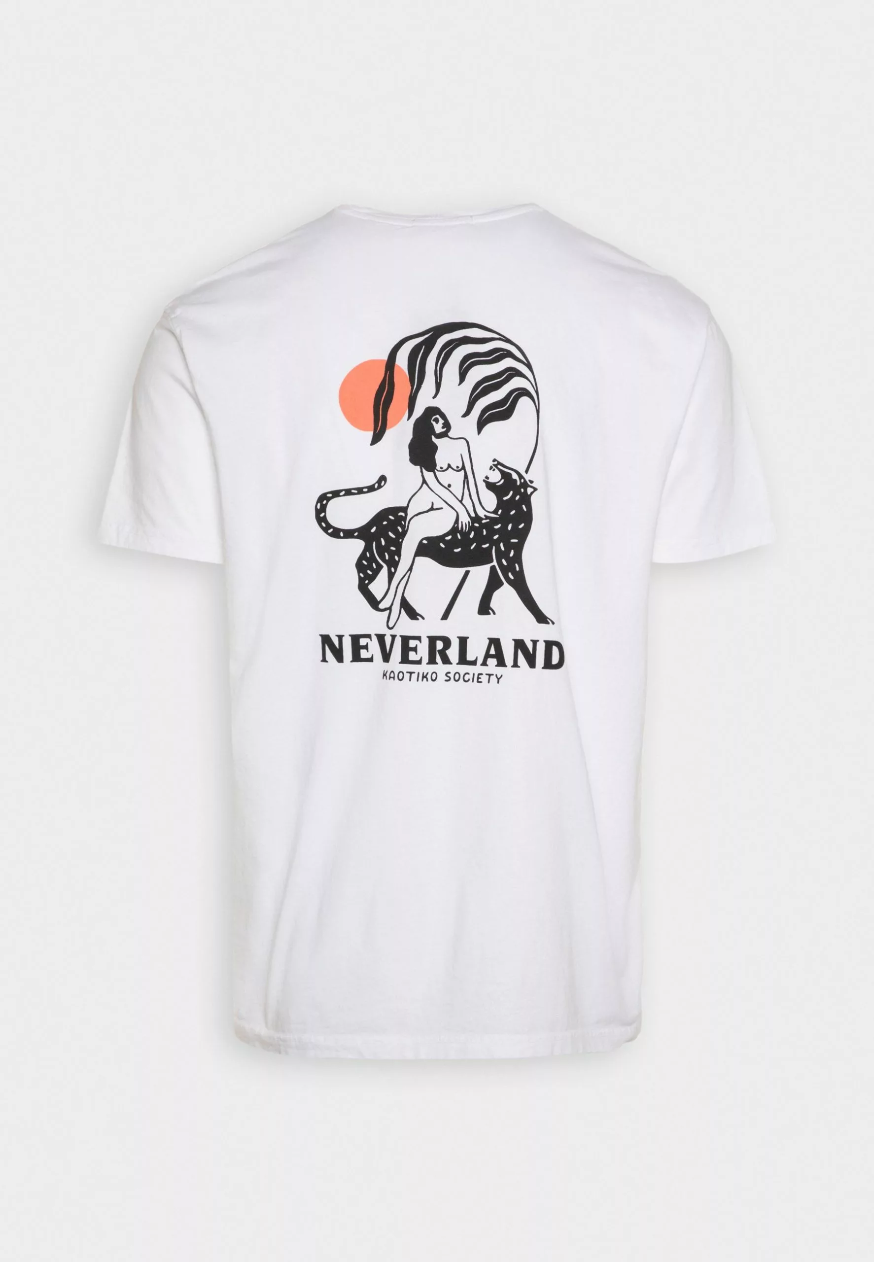 Kaotiko Washed Neverland - T-Shirt Print - White 8 Kaotiko Washed Neverland - T-Shirt Print - White - Afbeelding 6