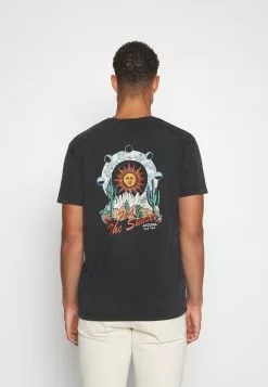 Kaotiko Washed Sunset - T-Shirt Print - Black -Kaotiko Winkel a21ccc6308e846dea554a0091e73dc26