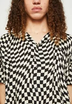 Kaotiko Shirt Studio 54 Unisex - Overhemd - Black/Ivory -Kaotiko Winkel a2f23b97b21246bf9611ce8533902501