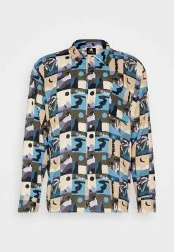 Kaotiko Camisa Tunisia Unisex - Overhemdblouse - Blue -Kaotiko Winkel a835d5356d04473fa109218c947b820f